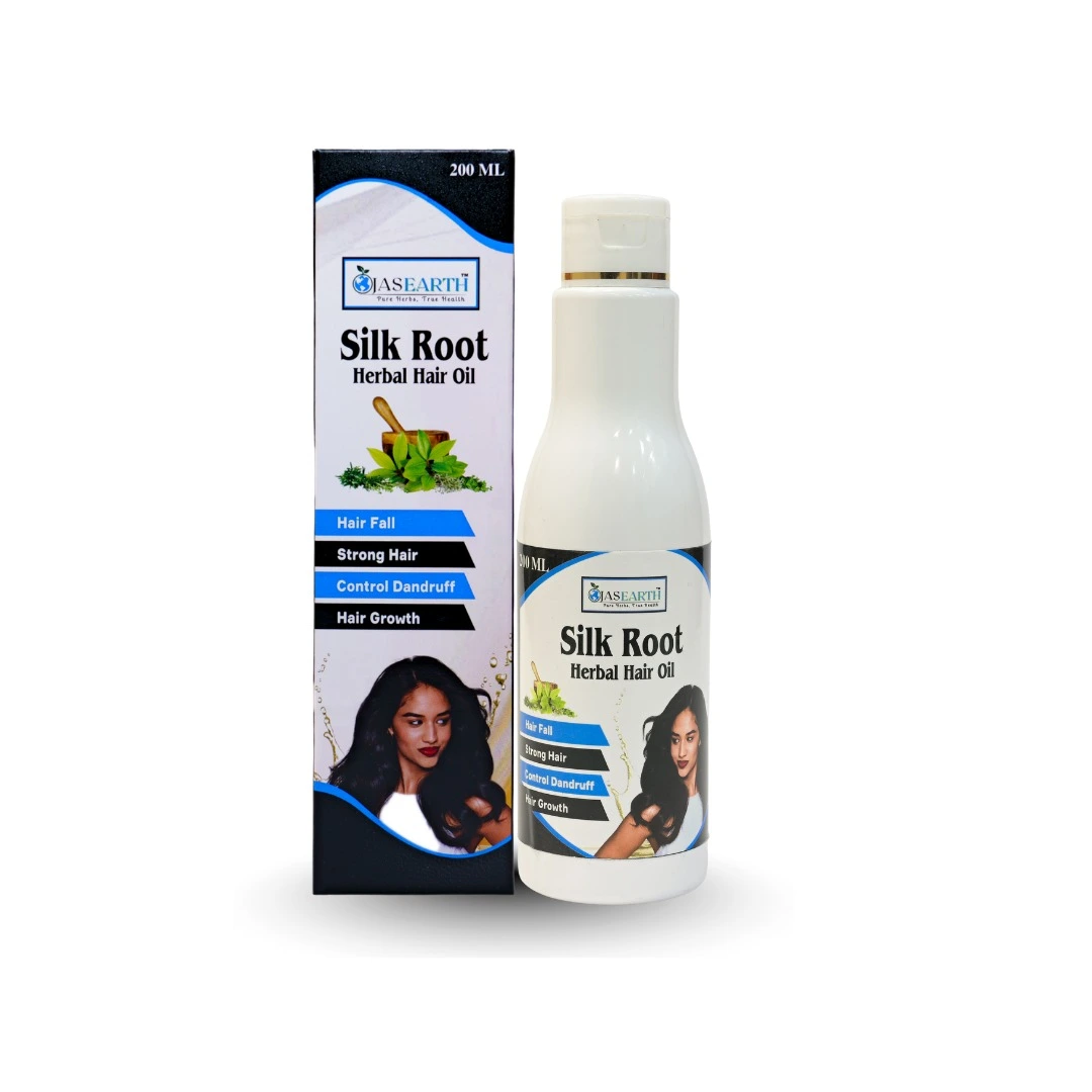 Ojas Earth Silk Roots Herbal Hair Oil