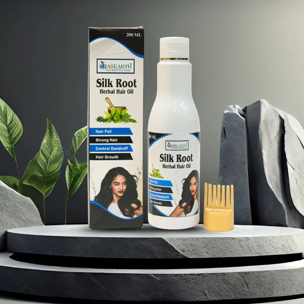 Ojas Earth Silk Roots Herbal Hair Oil