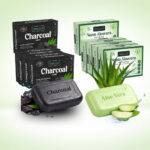 Charcoa & Aloevera Soap(Pack of 10)