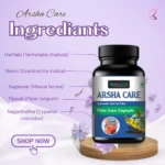 Ojas Earth Arsha Care Piles Capsule - Image 3