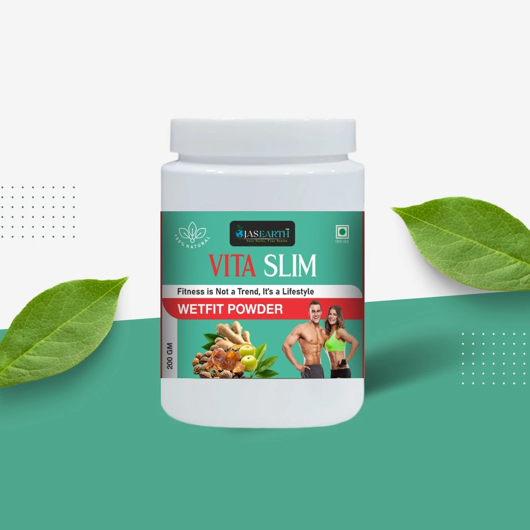 best supplements for weight loss female Ojas Earth Vita Slim Wetfit powder - Image 1